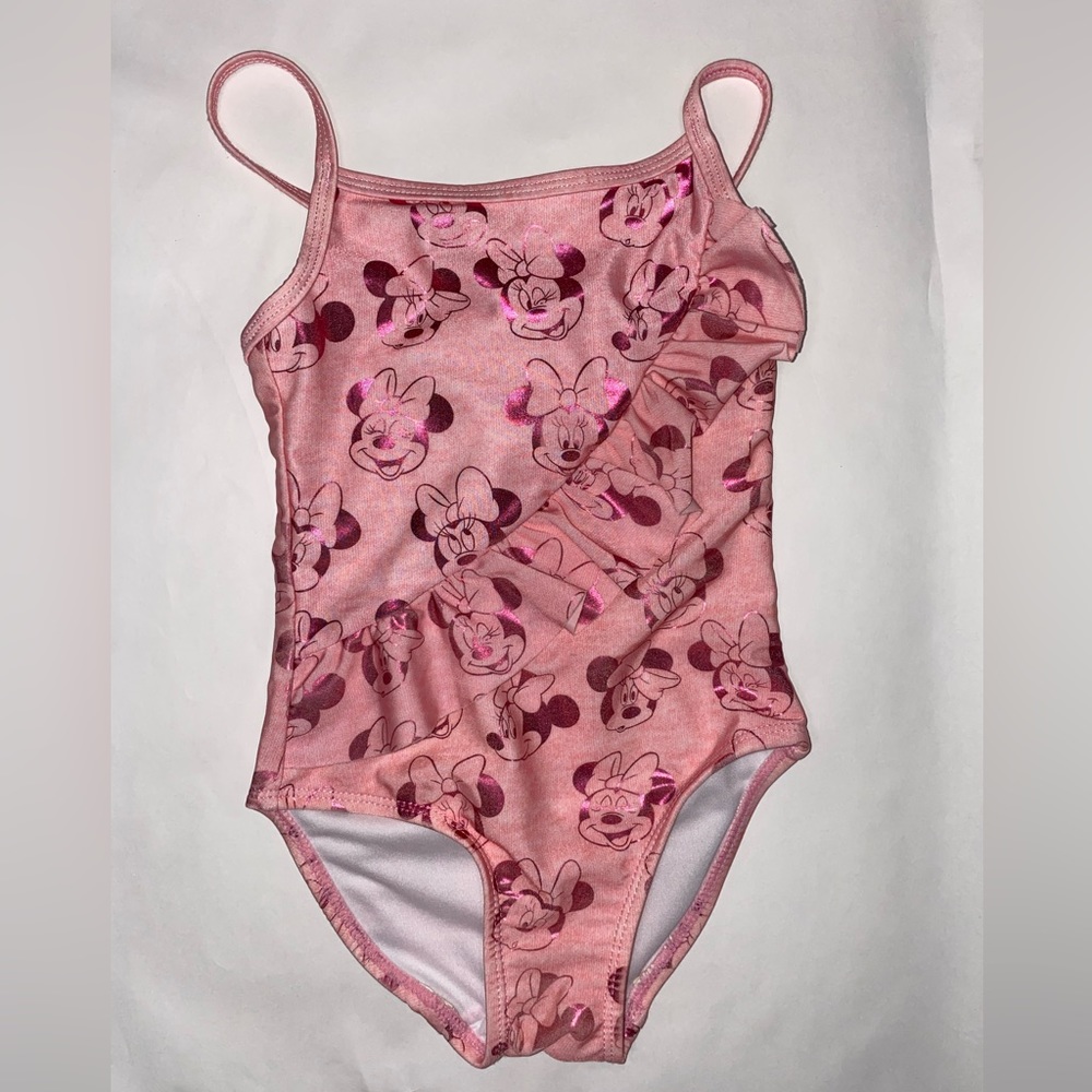 Disney Size 3 Minnie Mouse One Piece Swimsuit